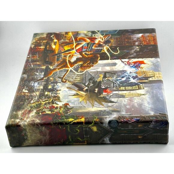 Battle Royale Women of DC Comics 10"x8" Certified Kincaid Canvas painting - Picture 11 of 11